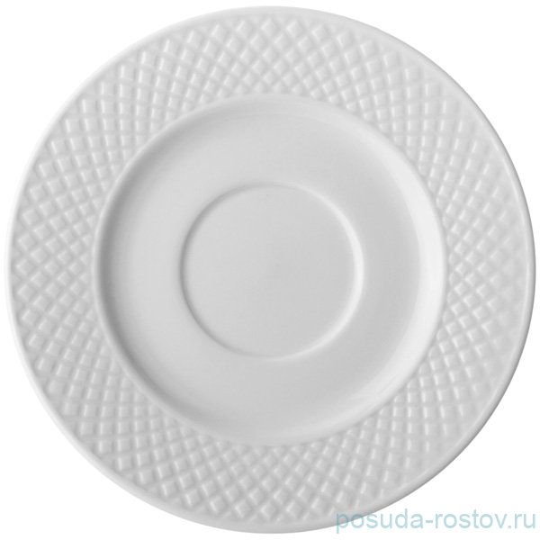 Блюдце 12,5 см 1 шт "Диаманд" / 267370 Блюдце 12,5 см 1 шт "Диаманд" / 267370