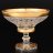 Конфетница 15 см н/н &quot;Max Crystal /Золотая лента /Шарики&quot; / 088715