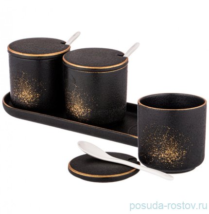 Набор для специй 7 предметов &quot;Midnight gold&quot; / 236786