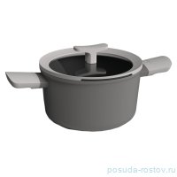 Кастрюля 20 см с крышкой 3,1 л &quot;Leo&quot; / 162365