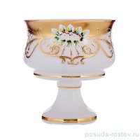 Ваза для конфет 17 см н/н &quot;Лепка белая&quot; / 069746