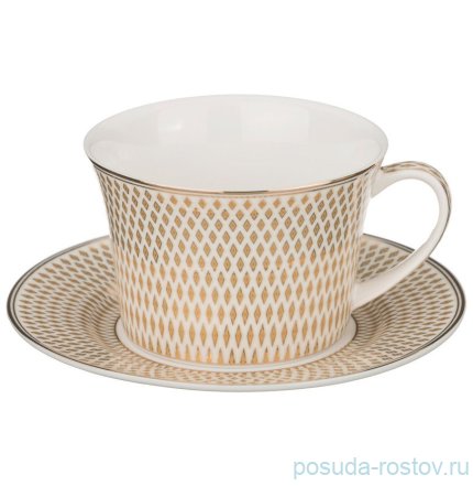 Набор кофейных пар 180 мл 2 шт &quot;сетка&quot; / 193749