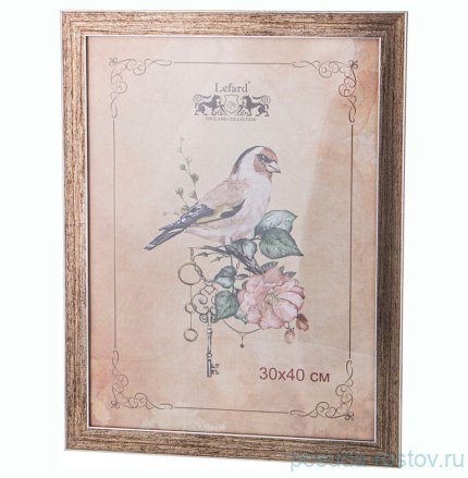 Фоторамка 30 х 40 см /рамка темный с патиной / 329621