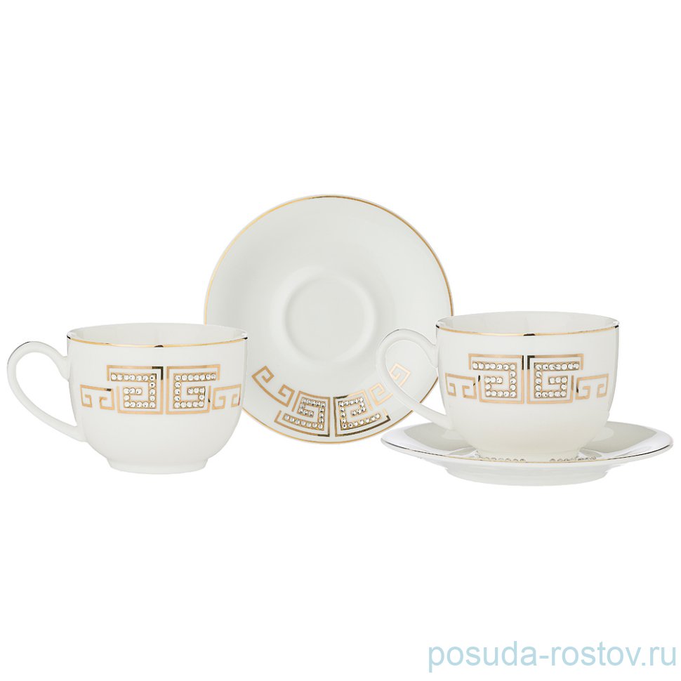 Набор чайных пар 230 мл 2 шт "Charm"  / 211695