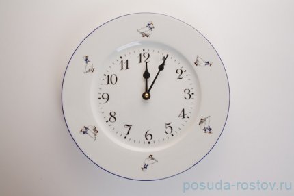 Часы настенные 26 см круглые &quot;Гуси&quot; / 084107