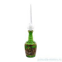 Графин для водки h-50 см &quot;Эгерманн /Зелёный /Свидание&quot; роспись пером / 155874