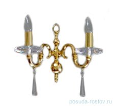 Бра 2 рожковый хрусталь (32 х 30 см) Prousek "Проусек" / 048053 Бра 2 рожковый хрусталь (32 х 30 см) Prousek "Проусек" / 048053