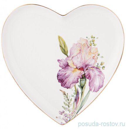 Тарелка 21,5 х 2 см Сердце &quot;Iris&quot; / 245635