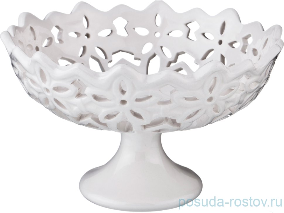 Конфетница 17 х 10 см н/н "Вуаль" / 192733