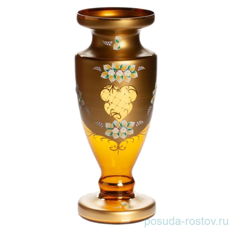 Ваза для цветов 40 см "Лепка /Янтарная" / 152784