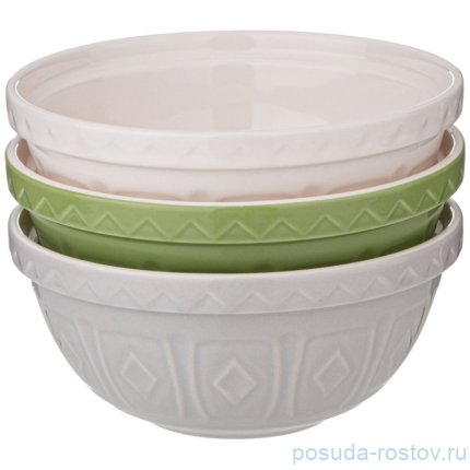 Набор салатников lefard kitchen passion 3 шт 14 см / 349003