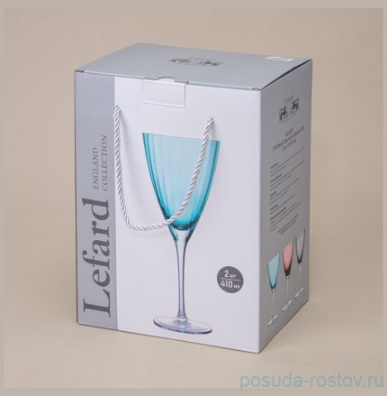 Бокалы для белого вина 410 мл 2 шт &quot;Mirage purple&quot; / 343531