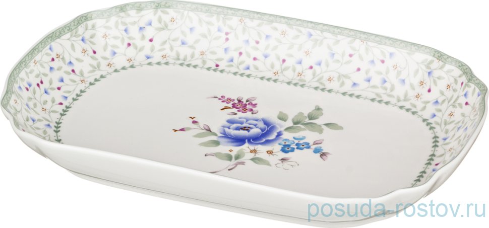 Шубница 25 х 17 см овальная "Полевой цветок" / 193700