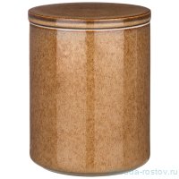 Банка для сыпучих продуктов 600 мл коричневая &quot;luster&quot; / 228685