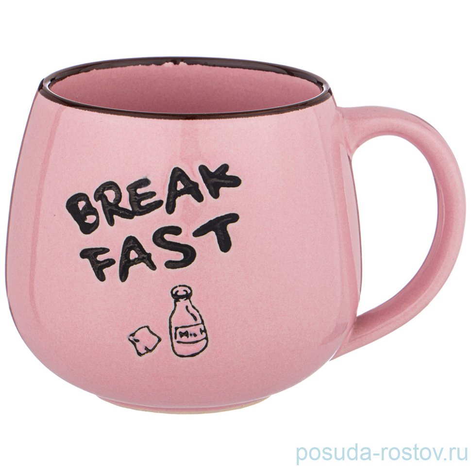 Кружка 377 мл 7 х 8,5 см "breakfast" / 234779