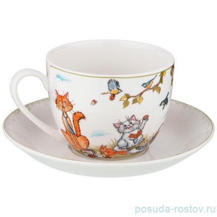 Чайная пара 450 мл 1 шт &quot;Пальчики оближешь&quot; / 213556