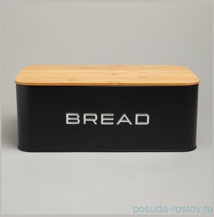 Хлебница 33,5 х 19 х 12,5 см black Agness / 377966