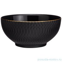 Салатник 650 мл 12 х 6 см &quot;crocus /черная&quot; / 235863