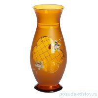 Ваза для цветов 30 см &quot;Лепка /Янтарная&quot; / 152774