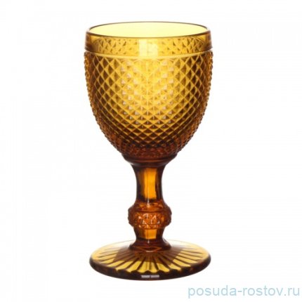 Бокалы для белого вина 250 мл 6 шт &quot;Ромб /янтарные&quot; / 165567