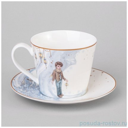 Чайная пара 300 мл 1 шт &quot;снежная королева&quot; / 361009