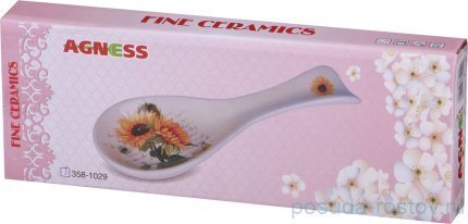 Подставка под ложку 25 х 9 х 3 см &quot;романтика&quot; / 199171