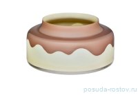 Ваза для цветов 9 х 20 см &quot;Candyland /жёлто-коричневая&quot; / 351876