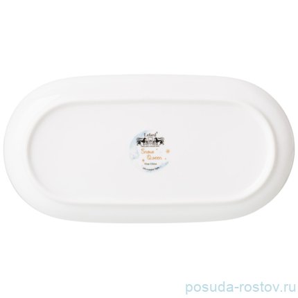 Блюдо 20,5 см овальное &quot;Снежная королева&quot; / 336303