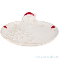 Блюдо 28,7 х 26,3 х 5,5 см круглое &quot;Pine cones&quot; / 379559