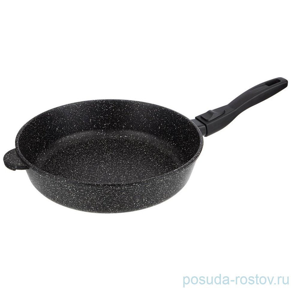 Сковорода 28 см съёмная ручка "midnight" / 273115