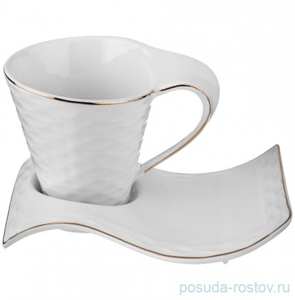 Чайный сервиз на 6 персон 24 предмета &quot;С золотой отводкой&quot; / 256634