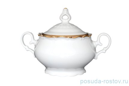 Сахарница &quot;Офелия /Золотая отводка&quot; / 013606