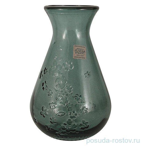 Ваза для цветов 20 см синяя "Citron Breeze" / 292060 Ваза для цветов 20 см синяя "Citron Breeze" / 292060