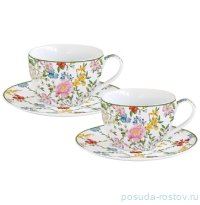 Набор кофейных пар 110 мл 2 шт &quot;Сад мечты&quot; (подарочная упаковка) / 330058