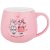 Кружка 350 мл "Милая коровка /Розовая" / 227181