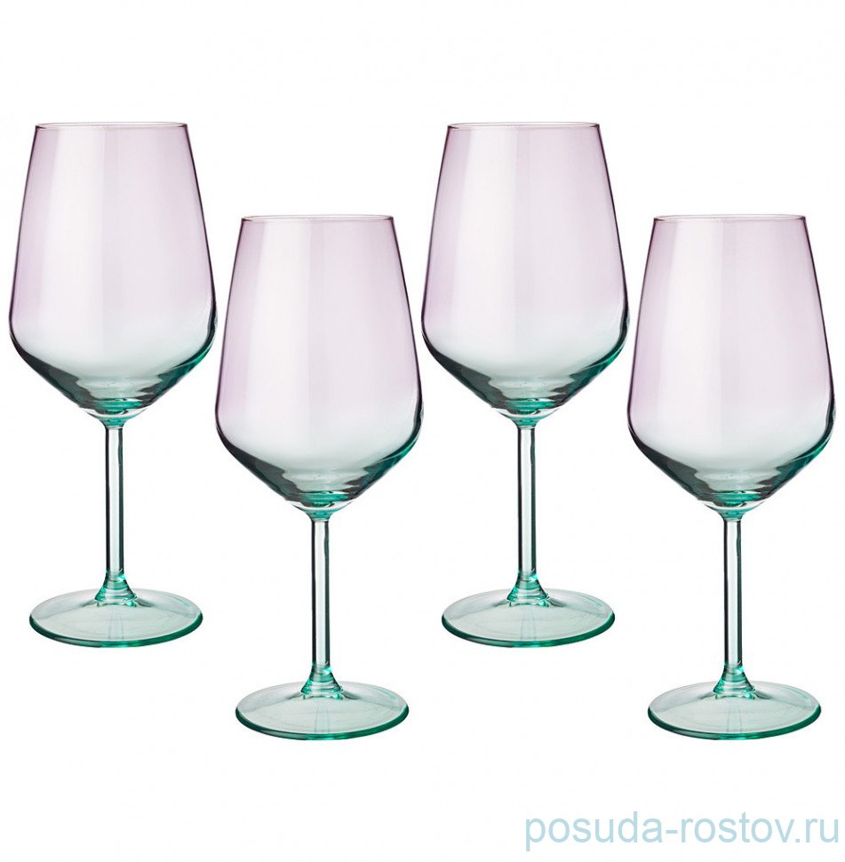 Бокалы для красного вина 490 мл 4 шт "Rainbow" / 328650 Бокалы для красного вина 490 мл 4 шт "Rainbow" / 328650