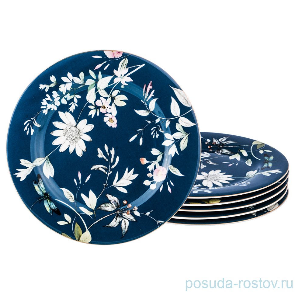 Набор тарелок 27 см 6 шт "Летний вечер" / 189561