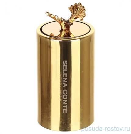 Подставка для зубочисток 12 см &quot;Grazia /Бабочка /золото&quot; / 369336