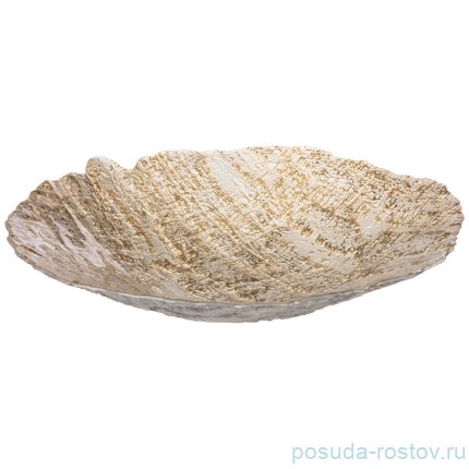 Блюдо 30 см круглое &quot;Crown gold&quot; / 226057