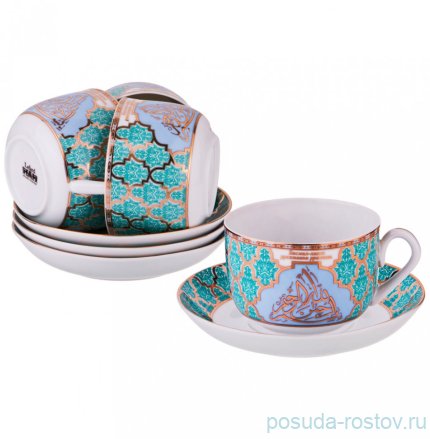 Набор чайных пар 260 мл 4 шт &quot;сура&quot; / 208654