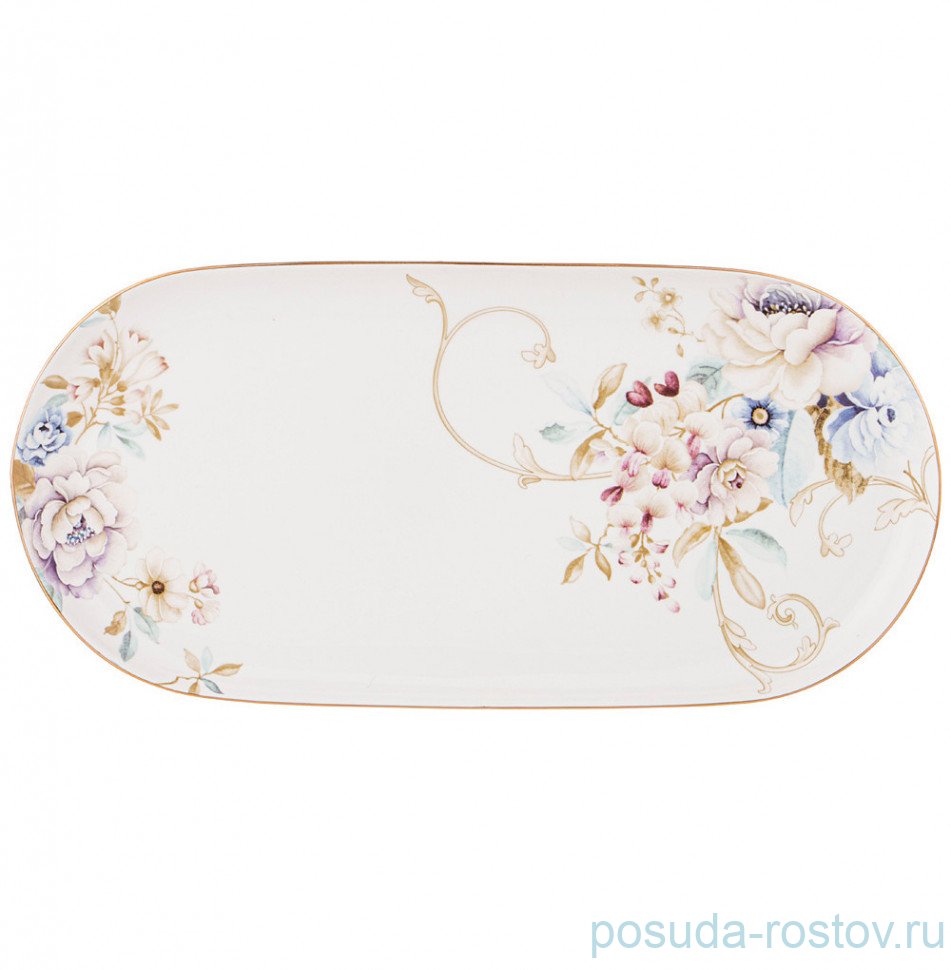 Блюдо 30,5 см овальное "завтрак у короля 2" / 245612