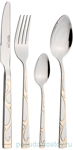 Столовые приборы 24 предмета на 6 персон &quot;agness&quot; / 197706