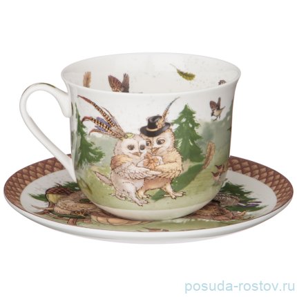 Чайная пара 500 мл &quot;совы&quot; / 258746