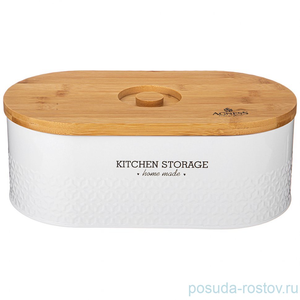 Хлебница 33,8 х 18 х 12 см agness / 341408