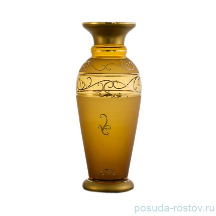 Ваза для цветов 40 см медовая &quot;Nd Art /золотые росчерки&quot; 13 / 036699