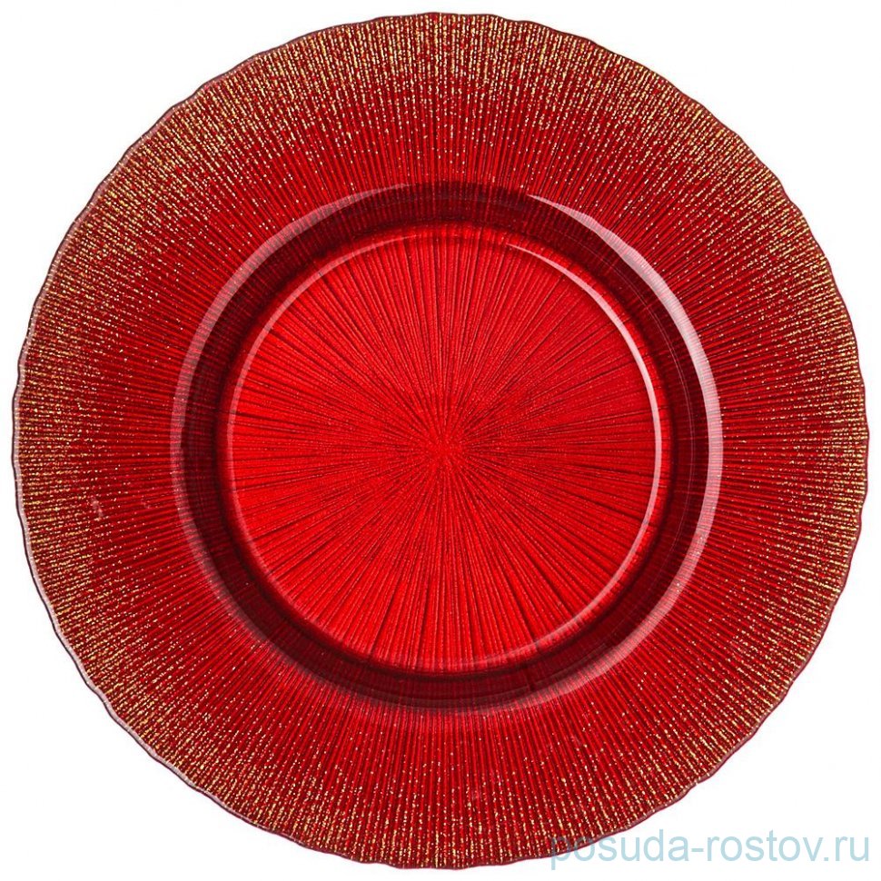 Тарелка 21 см "Merry red" / 291225