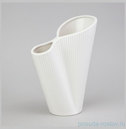 Ваза 17*9.3*21.5см цвет: белый / 360761