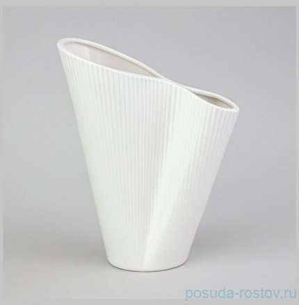 Ваза 17*9.3*21.5см цвет: белый / 360761