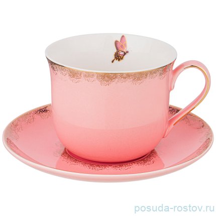 Чайная пара 400 мл 1 шт &quot;времена года /пинк&quot; / 225623