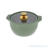 Кастрюля 26,5 х 22 х 12 см со стеклянной крышкой 2,5 л &quot;Flameproof /Repast&quot; / 290738